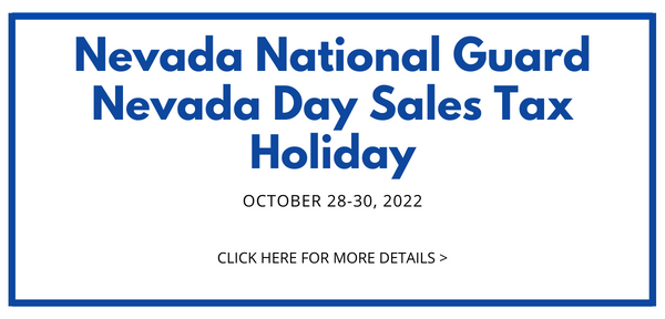 Nevada National Guard Nevada Day Sales Tax Holiday